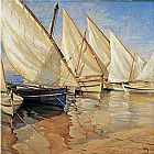 White Sails I by Jaume Laporta by Unknown Artist
